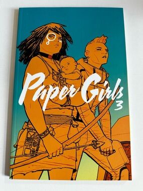 Paper Girls Vol. 3 Graphic Novel - Teal & Orange Cover
